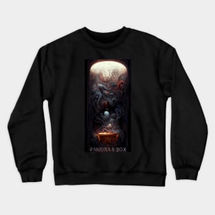 Pandora's box spewing cosmic horrors Crewneck Sweatshirt